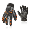 Vgo... Safety Work Gloves - Mechanics, Impact & Rigger Gloves - Anti-Vibration, Heavy Duty (XL, Blue, SL9792IP)