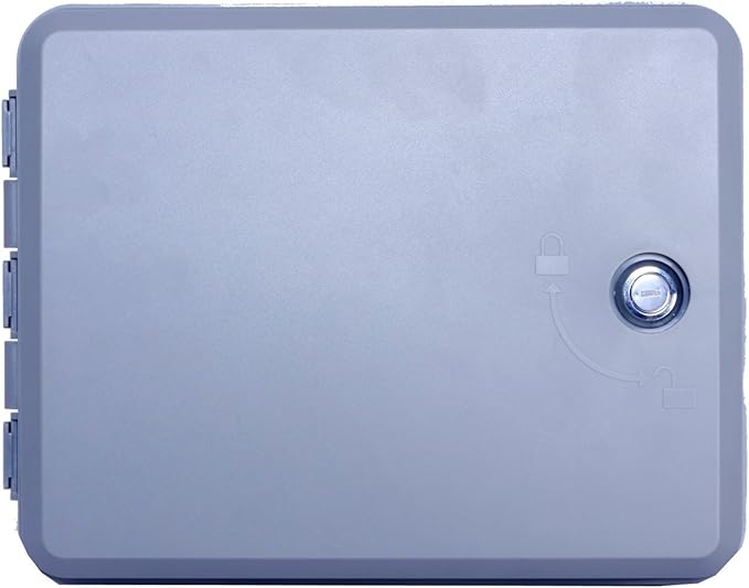 Universal Irrigation Controller Cabinet UCC100, Indoor and Outdoor Box for Sprinkler and Timer Controller, Weather Resistance Mounting Plate, Impact Resistence