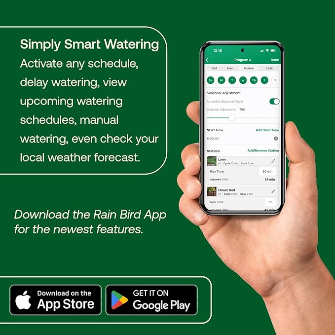Rain Bird LNK2 Smart WiFi Module (2nd Generation),Compatible with TRU Rain Bird Irrigation Timers and ESP-LXIVM,ESP-ME,ESP ME3,ESP-TM2,LXME2,RZXe Controllers Made After 11/2/16,(Pack of 5)