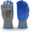 G & F Products Rubber Coated Work Gloves Dozen Pack, Double Layer for Construction, Gardening, Heavy Duty Use