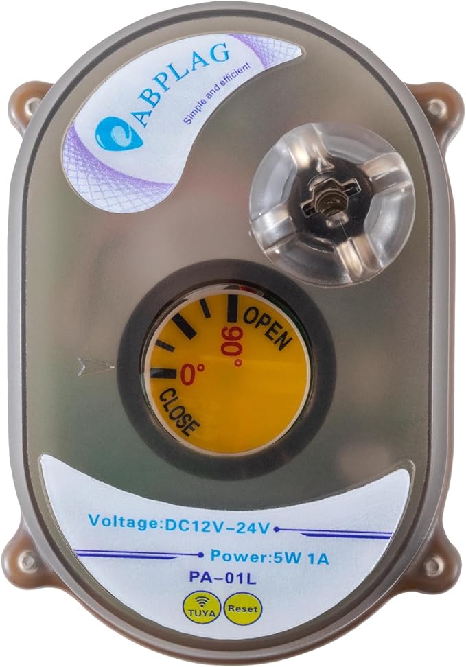Smart electric ball valve, 1 1/4 inch full-bore ball valve, Tuya APPwifi water shut-off valve, actuator 24V AC110V-230V power adapter, automatic backflow setting. Timing water valve DN32MM