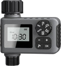 Insoma Water Timer for Garden Hose, Programmable Hose Timer with Rain Delay/Manual/Automatic Irrigation System for Lawn, Garden, Pool, IP55 Waterproof, 1 Outlet
