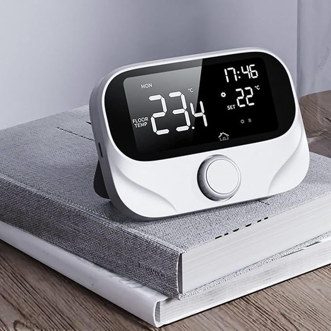 Smart Thermostat for House,Smart Thermostat with APP and Voice Control - Boiler Temperature Control Monitor | for RV Office Bedroom Home Indoor Boiler Greenhouse Living Room