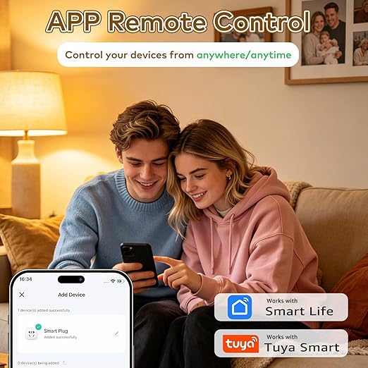 NineLeaf Zigbee Smart Outlet w Remote Control, Wireless Plug,Zigbee Hub Required, 500ft, APP & Voice Control, Compatible with Alexa & Google Home, Timer & Schedule, 2 Switches+3 Outlets