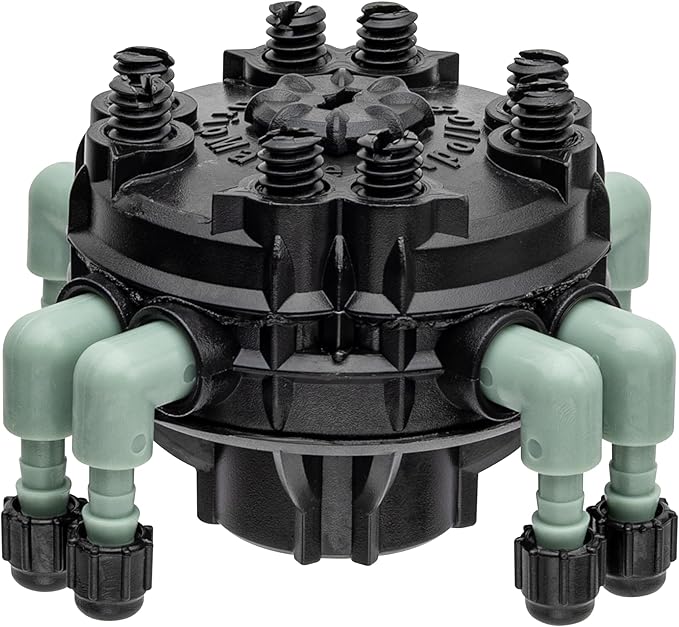 20-Pack Orbit 67000 8 Port Adj Flow Drip Manifold, Single
