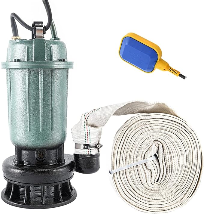1HP Sump Pump,4000GPH Submersible Dirty Clean Water Pump with Float Switch,Submersible Sewage Pump for Pools, Garden,Pond,Irrigation,flooded Areas (220V-240V)