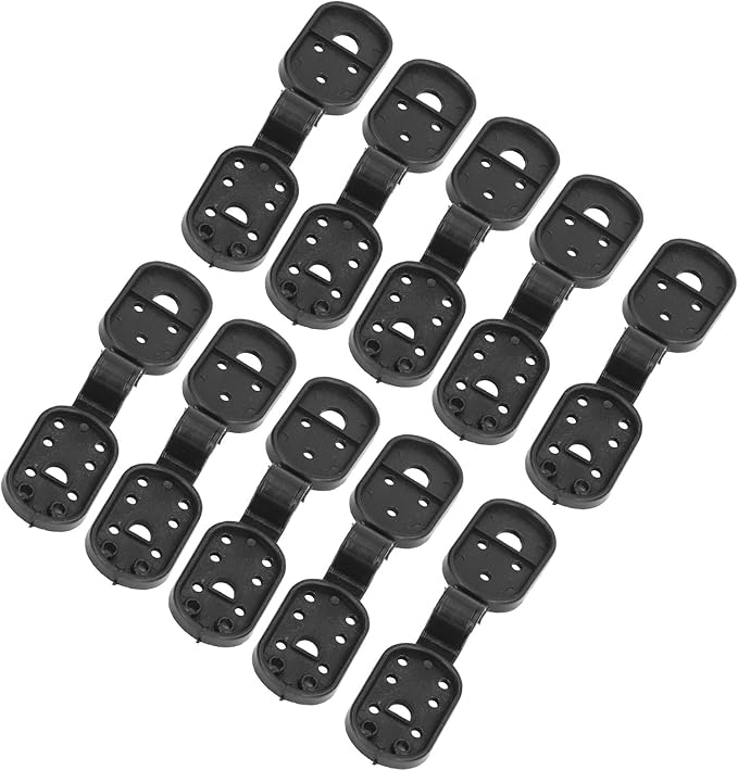 Shade Cloth Clips 100pcs | ABS Plastic Garden Netting Clips for Bird Net/Sunshade Net/Plant Cover | Easy to Use, No Tools Needed