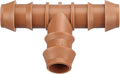 20 Pieces Drip Irrigation Fittings Tee Connectors for 1/2" Tubing, Barbed T 3 Way Connectors for 1/2 Inch Irrigation Tubing(0.600" ID), Drip Line Tees for Drip Sprinkler Garden Lawn Systems