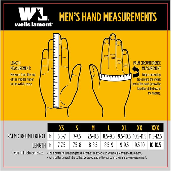 Wells Lamont 3 Pair Pack Men's Latex Grip Work Gloves, X-Large (133XLF)