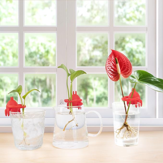 Plant Propagation Buddy Cutting Holder 2 Pcs for Shoots/Sprouts/Stems