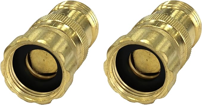 Vibrant Yard Co. Heavy Duty Brass Pressure Regulator for Drip Irrigation System and Soaker Hose - 25 PSI Water Control Valve 3/4" FHT