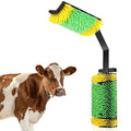 2 Way Livestock Scratching Brush Dual Sided Cow Scratcher Horse Grooming Brush 20" x 11.6" Extra Large Horse Scratching Post Heavy Duty for Cattle Sheep Goats Pigs Massage Tool Supplies