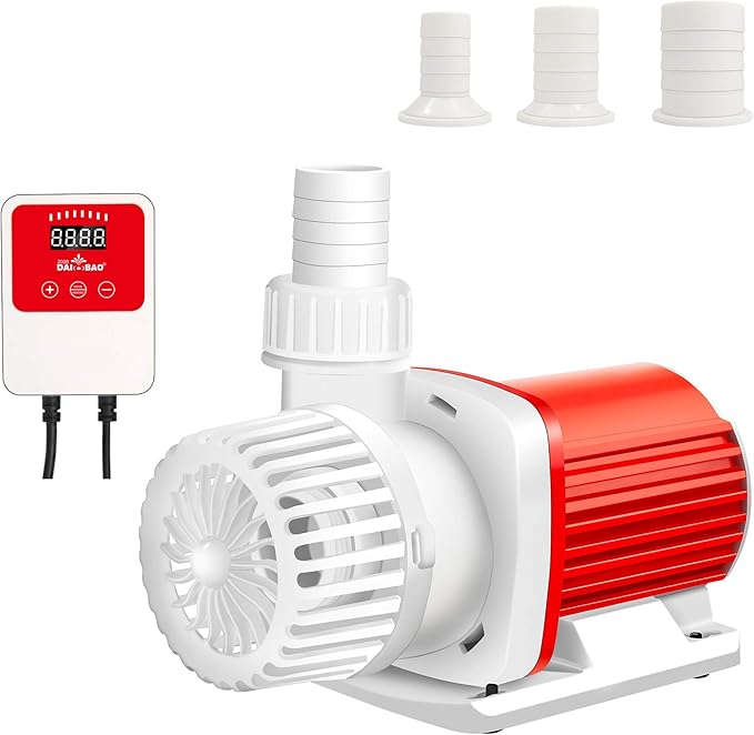 2380 GPH Intelligent ECO Amphibious Water Pump - Sine Wave Technology with Controller for Hydroponics & Aquariums,Old model