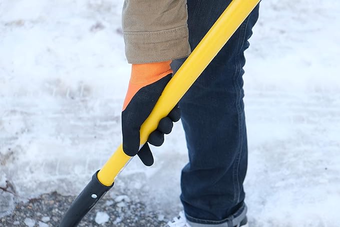 Waterproof cold weather Double Coated Windproof HPT Plam and Fingers Acrylic Terry inner