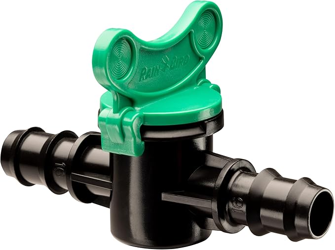Rain Bird BVAL50-1S Drip Irrigation 1/2" Barbed Valve, Male x Male
