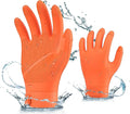 Vgo... NGG X1 Chemical Resistant Work Gloves,Starﬁsh-Gen Seamless Gription Work Gloves,Reusable,Waterproof (TP1147)