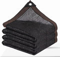 Shade Cloth Garden Shade Mesh Netting with Grommets Outdoor Sun Shade Cover for Pergola Patio Plants Greenhouse Chicken Coop Black 90% Shading Rate(10X16FT)