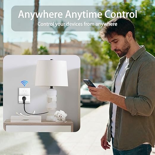 Smart Pro Series Energy Monitoring Plug 15A, Compatible with Alexa and Google Home, Smart Outlet Time Schedule with APP Remote Control, 2.4GHz Wi-Fi Only, ETL FCC Listed 2Pack