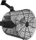 Greenhouse Air Circulation Fan 1/80 HP 115V Ceiling Wall Mount High Speed Circulation Fan for Greenhouse, Warehouse, Patio, Garage 450CFM, ETL Listed