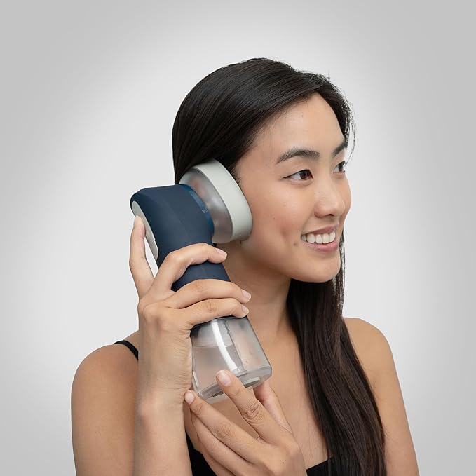 Griffin Water-Powered Ear Cleaner – Safe, Gentle Earwax Removal System with Adjustable Pressure & Reusable Tips for Comfortable Hygiene Care (Includes 6 Replacement Nozzle Tips, USB-C Charging Cord).