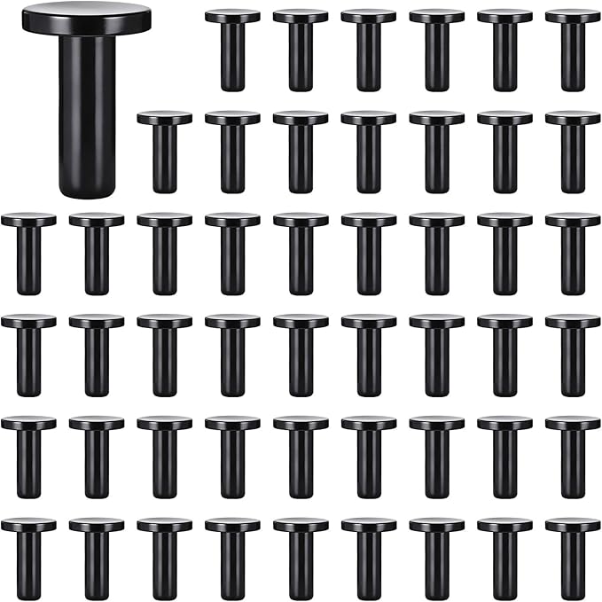 50 Pack 1/4" End Plug for Quick Connectors, End Cap for 1/4 Inch Push-to-Connect Drip Irrigation Fittings, Leak-Proof End Closure Parts for Drip Irrigation System