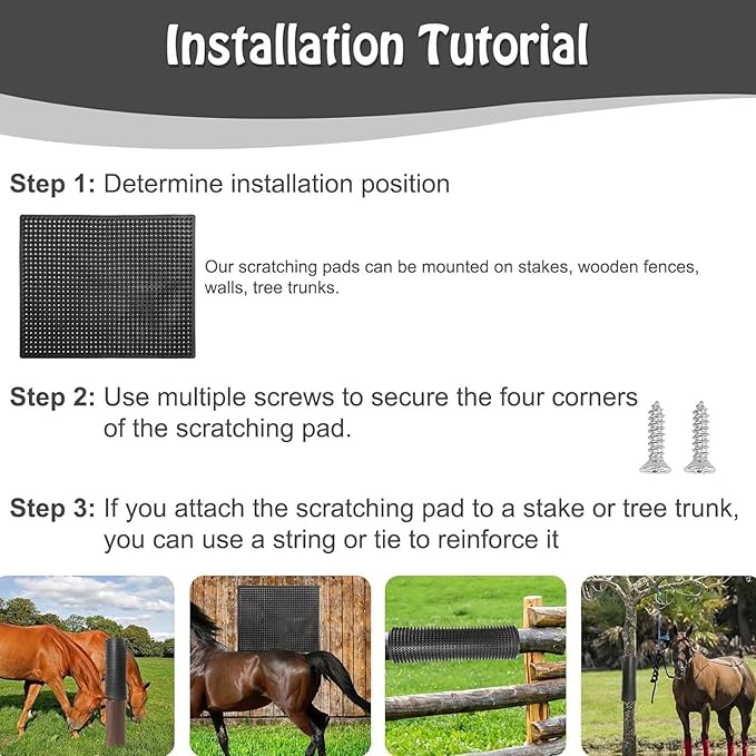 Cow Scratcher | Comfortable Soft Grooming Tool Shedding Brushes,Livestock Horse Scratching Comb,for Farm Animal Cows Dogs Cattle