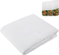 6.6 x 3.3 Ft Plant Shade Nylon Cloth, White Plant Sun Protection Net with Reinforced Grommets, Garden Sunshade Cover Cloth for Protecting Plants from Direct Sunlight
