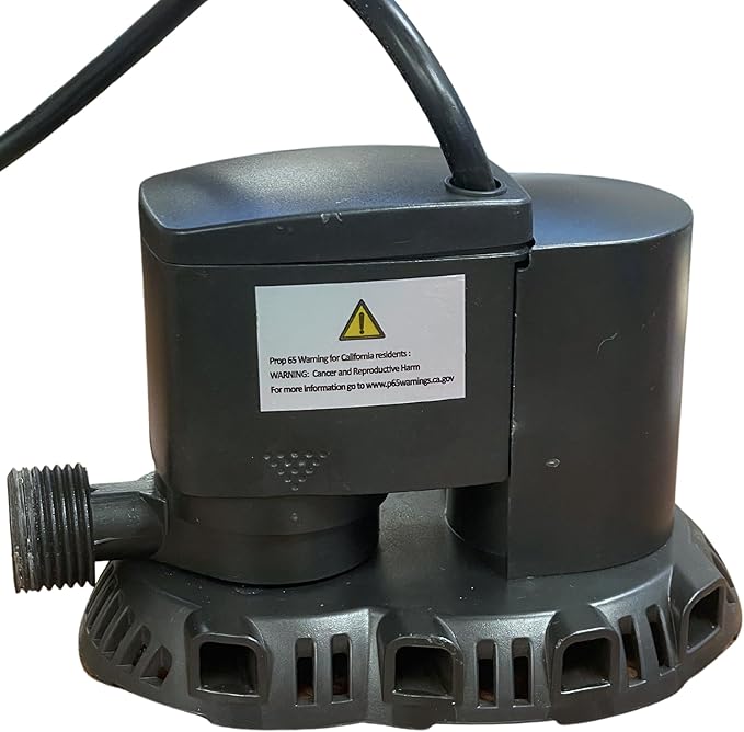 SWIMLINE HYDROTOOLS Pool Water Pump For Cover Above Ground Inground Pools | 450 GPH Submersible Sump Pumps | Auto Shut-Off | For Garden Ponds Fountains Waterfalls & Basements | Heavy Duty & Automatic