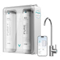 VIOMI Pure B6W 600 GPD Reverse Osmosis System, TDS Reduction, 7-Stage Tankless RO System, Under Sink Water Filter with Faucet, NSF/ANSI 372 & 58 Certified, 2:1 Pure-to-Drain, Wi-Fi Enabled APP Control