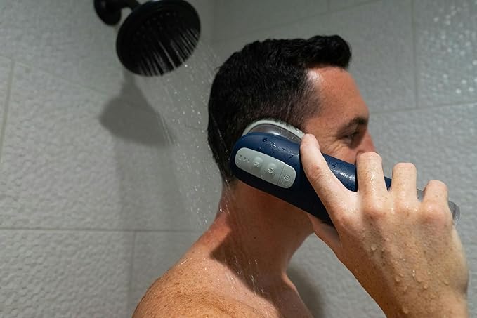Griffin Water-Powered Ear Cleaner – Safe, Gentle Earwax Removal System with Adjustable Pressure & Reusable Tips for Comfortable Hygiene Care (Includes 6 Replacement Nozzle Tips, USB-C Charging Cord).