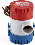 IZTOSS 750GPH Bilge Pump 12V Submersible Marine Electric Bilge Water Pump for Boat Caravan RV Non-Automatic