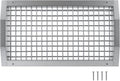 17" x 9" Aluminum Supply/Exhaust Grille for a Round Spiral Duct - Grill Cover with Adjustable Louver Blades - Air HVAC Return Register for Home, Bathroom, Ceiling