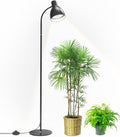Bstrip Grow Light Lamp, 5000K Full Spectrum 25W LED Grow Light for Indoor Plants - 55" H Stand, Adjustable Angle with On/Off Switch
