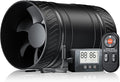 4 Inch Inline Duct Fan with Humidity Sensor and Remote, Upgraded 6-Speed Control with Timer Humidity & Temperature, Low Noise HVAC Ventilation Fan in Basement Bathroom Workshop Attic
