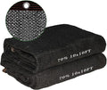 UCINNOVATE 2 Pack 70% Sunblock Shade Cloth 10ft x 10ft Shade Net Greenhouse Covers Fabric Mesh Tarp, Sunshade Sunscreen UV Resistant Netting with Grommets for Garden Patio Lawn Plant Outdoor Parking