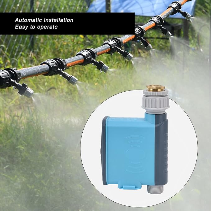 Fydun Irrigation Timer Automatic Mobile Phone Remote Control IP67 Irrigation System Controller for Home,Studio,Patio