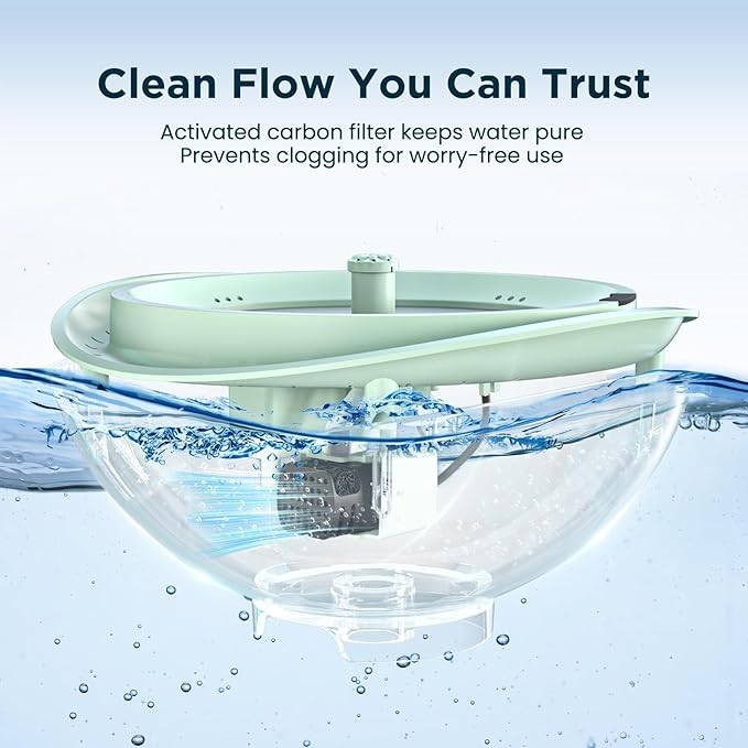 Rywell Solar Bird Bath with 3 Spray Modes, 2L Large Capacity Solar Fountain, Hanging/Standing Bird Bath with Filter & Auto Shut-Off, Quiet Pump for Garden Yard Outdoor