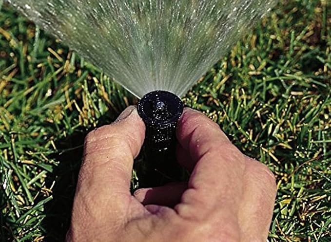 Rain Bird 1804VAN 1800 Series Professional 4 Inch Pop Up Sprinkler Head, 5 Pack - Lawn Sprinkler with Adjustable 0-360 Degree Arc Nozzle Pattern, Up to 15 Ft Spray Distance, 1/2 in NPT Threaded Inlet