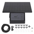 Solar Automatic Drip Irrigation Kit WiFi APP Control Timing 2000mAh Battery Labor Saving Self Watering System for Plants Flowers Balcony Garden