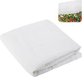 9.9 x 6.6 Ft Plant Shade Nylon Cloth, White Plant Sun Protection Net with Reinforced Grommets, Garden Sunshade Cover Cloth for Protecting Plants from Direct Sunlight