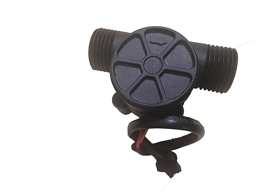 1/2" Water Flow Sensor Food-Grade Switch Hall Effect Flowmeter Fluid Meter Counter 1-30L/min