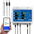 Bluelab Pro Controller Wi-Fi Fully Automated 24/7 Digital Monitor for Hydroponics Multi-Nutrient & pH Dosing with EC Temperature Probe and Edenic Remote Monitoring Essential for Agriculture