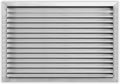 HVAC Premium 36"W x 28"H Aluminum Exterior Gable Louver Vent for Walls & Crawlspace - Weather-Resistant Air Grille with Screen Mesh - [Overall Size 37.75"W x 29.75"H]