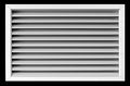 HVAC Premium 18''w X 10''h Aluminum Privacy Door HVAC Air Grille - ''V'' Shaped Louvers Ensure 100% View Block - Supply or Return [Outer Dimensions: 19''w X 11''h]