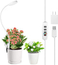 EWPJDK Grow Light for Indoor Plants Full Spectrum Plant Grow Lights 72 LED Plant Light Grow Lamp for Indoor Growing Pot Clip LED Plant Lamp (White, 1)