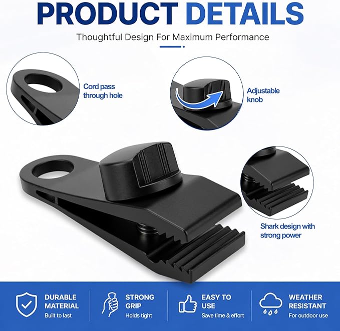 26PCS Tarp Clips