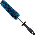 VIKING Wheel Barrel Brush, Cleaning Brush for Wheels and Car Detailing Kit, Regular Diameter, 16 Inch Length, Teal, 1 Pack