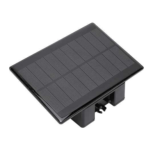 Generic Solar Drip Irrigation Kit, Automatic Watering System, WiFi APP Control 2000mAh Battery Irrigation Kit with Smart Design, Ideal for Plants, Flowers, Balcony & Garden