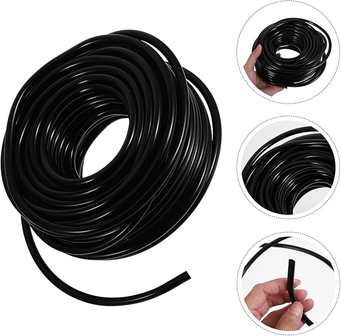 HANABASS 4/7 Drip Irrigation Tubing Heavy Duty Water Hose for Garden and Agriculture Irrigation Systems Flexible Watering Hose for Efficient Automatic Drip