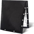 Outdoor Backflow Preventer Cover- 24''W x 24''H, Winter Freeze & Weatherproof Protection for Irrigation Pipes & Sprinkler Valves- Black